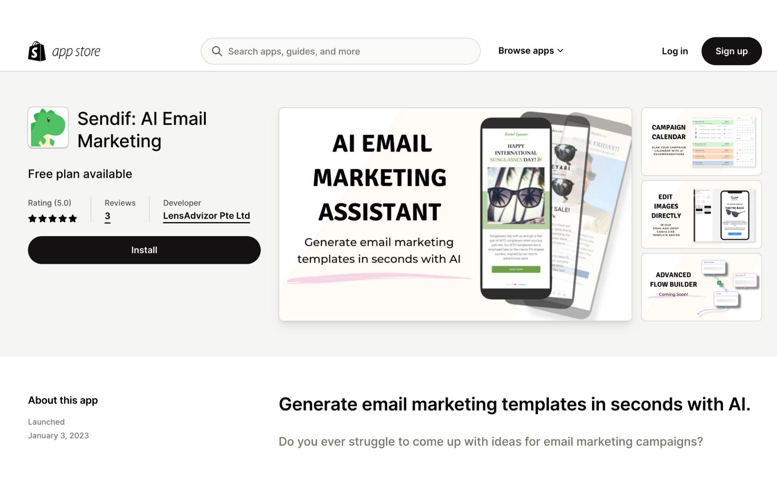 Sendif: AI Email Marketing